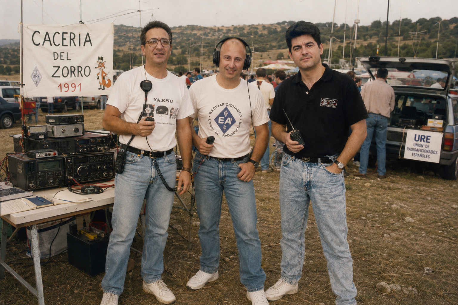Cacería del Zorro · radioafición · 1991