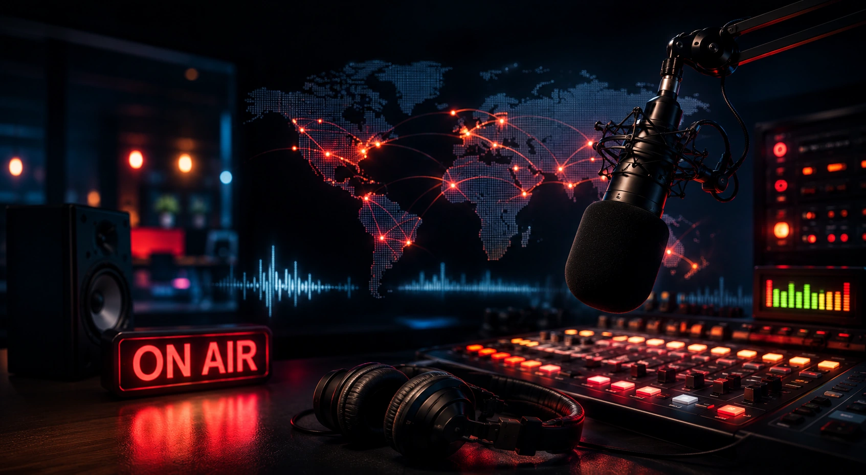 Estudio NRE Digital, identidad y forma de entender la radio