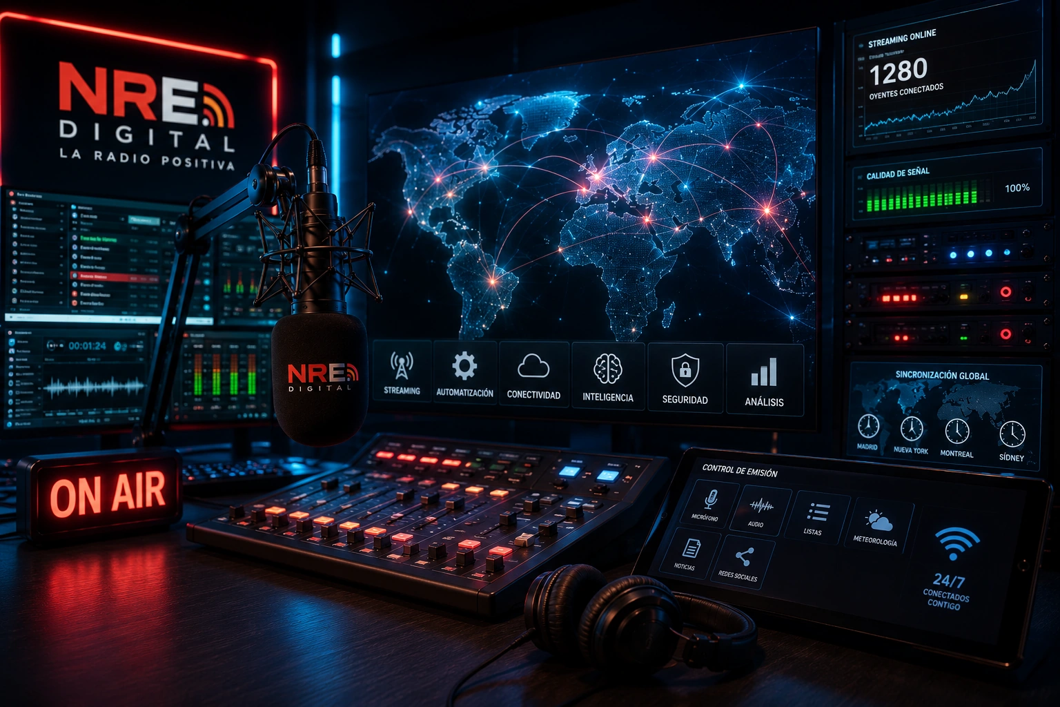 Tecnología al servicio de la radio